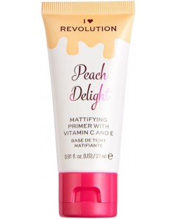 I Heart Revolution Матираща основа за лице Peach Delight, 27 ml