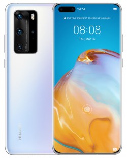 Смартфон Huawei P40 Pro, 6.58", 256GB, бял