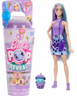Игрален комплект Barbie Pop Reveal - Taro milk, с 8 изненади