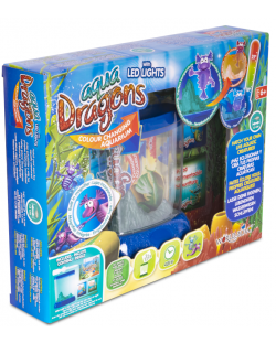 Игрален комплект Aqua Dragons - Цветен аквариум с LED светлини