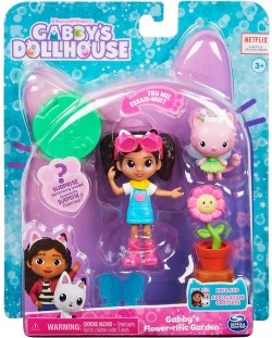 Игрален комплект Gabby's Dollhouse - Градината на Габи