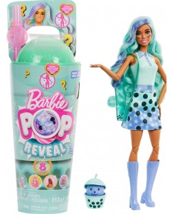 Игрален комплект Barbie Pop Reveal - Green tea, с 8 изненади
