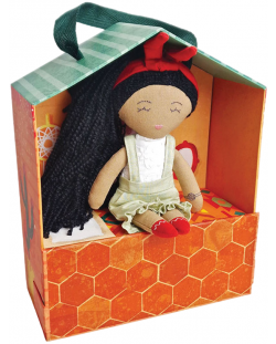 Игрален комплект Svoora - Кукла Мая с преносима къща