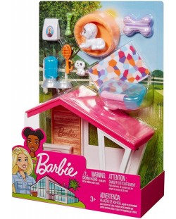 Игрален комплект Mattel Barbie - Кучешка колибка