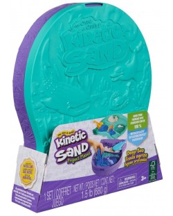 Игрален комплект Kinetic Sand Project Planet - Дълбоко море