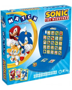 Игра с карти и кубчета Top Trumps Match - Sonic