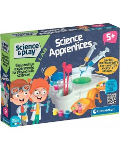 Игрален комплект Clementoni Science & Play - Стажант учен, Експерименти