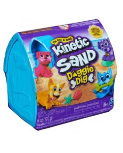 Игрален комплект Kinetic Sand - Кинетичен пясък с играчка изненада, асортимент