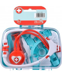 Игрален комплект Simba Toys - Докторско куфарче с инструменти, асортимент