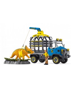 Игрален комплект Schleich Dinosaurs - Камион за динозаври