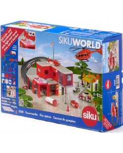 Игрален комплект Siku - Пожарна станция