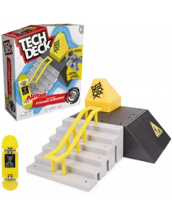 Игрален комплект Tech Deck - X-Connect скейт зона с пирамида