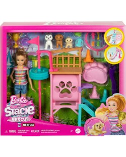Игрален комплект Barbie Stacie To The Rescue - 20 части