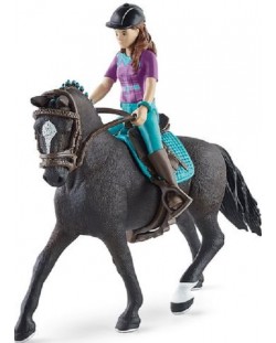 Игрален комплект Schleich Horse Club - Конен клуб Лиса и Буря