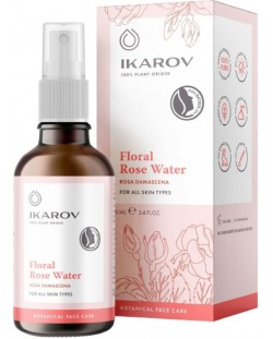 Ikarov Флорална розова вода за лице, 100 ml