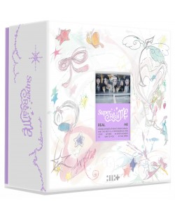 ILLIT - Super Real Me, Real Me Version, Purple (CD Box)