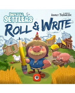 Настолна игра Imperial Settlers: Roll & Write - Семейна