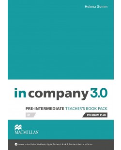In Company 3rd Edition Pre-Intermediate: Teacher's Book Premium Plus Pack / Английски език - ниво B1: Книга за учителя + код