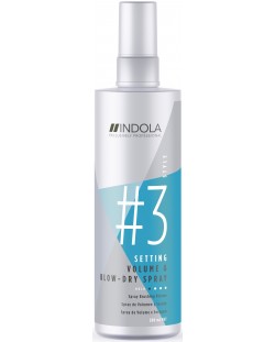 Indola Care & Style #3 Спрей за сешоар и обем, 200 ml