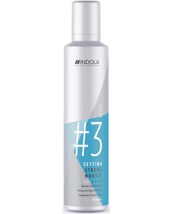 Indola Care & Style #3 Силна пяна, 300 ml