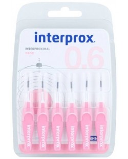 Dentaid Интердентални четки за зъби Interprox, Nano, 0.6 mm, 6 броя