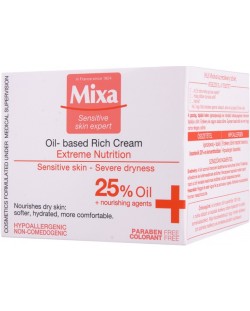 Mixa Интензивно подхранващ крем за лице, 50 ml