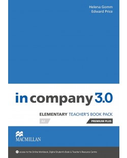 In Company 3rd Edition Elementary: Teacher's Book Premium Plus Pack / Английски език - ниво A2: Книга за учителя + код