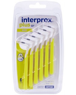 Dentaid Интердентални четки за зъби Interprox Plus, Mini, 1.1 mm, 6 броя