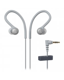 Спортни слушалки Audio-Technica - ATH-SPORT10, сиви