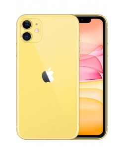 Смартфон Apple - iPhone 11, 128 GB, жълт