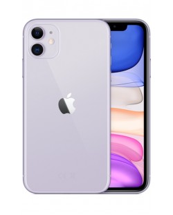 Смартфон Apple - iPhone 11, 6.1'', 4/64GB, лилав
