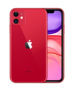 Смартфон Apple - iPhone 11, 128 GB, червен