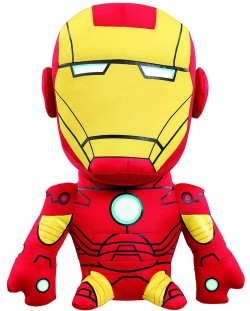 Плюшена играчка Abysse: Marvel - Iron Man, 24 cm