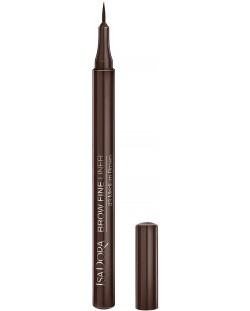 IsaDora Ултрафин веган молив за вежди, 43 Medium Brown, 1.1 ml