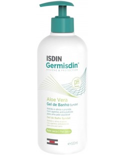 Isdin Germisdin Душ гел с алое, без съдържание на сапун, 500 ml