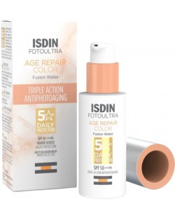 Isdin FotoUltra Тониран крем против стареене Age Repair, SPF50, 50 ml