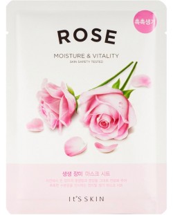 It's Skin The Fresh Лист маска за лице Rose, 20 g
