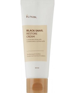 iUnik Black Snail Възстановяващ крем за лице, 60 ml