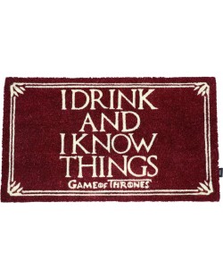 Изтривалка за врата SD Toys Television: Game of Thrones - I Drink And I Know Things