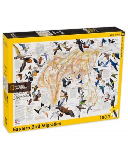 Пъзел New York Puzzle от 1000 части - Източна миграция на птици