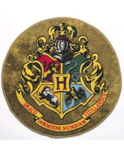 Изтривалка за врата Quantum Mechanix Harry Potter - Hogwarts Crest, 61 cm
