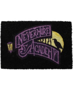 Изтривалка за врата SD Toys Television: Wednesday - Nevermore Academy, 60 x 40 cm
