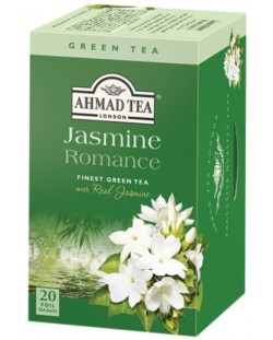 Jasmine Romance Зелен чай, 20 пакетчета, Ahmad Tea