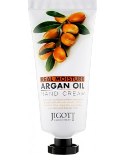 Jigott Real Moisture Крем за ръце Argan Oil, 100 ml