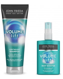 John Frieda Luxurious Volume Комплект - Шампоан и Лосион за коса, 250 + 125 ml