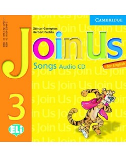 Join Us for English 3: Английски език - ниво A1 (CD с песни)