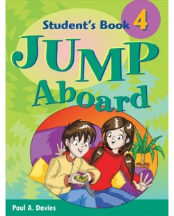 Jump Aboard: Student's Book - Level 4 / Английски за деца (Учебник)