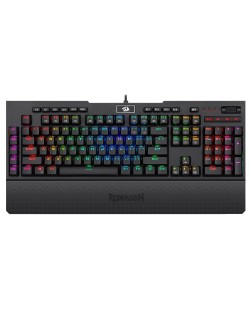 Гейминг клавиатура Redragon - Brahma PRO K586, RGB, черна