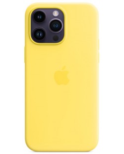 Калъф Apple - Silicone MagSafe, iPhone 14 Pro Max, Canary Yellow