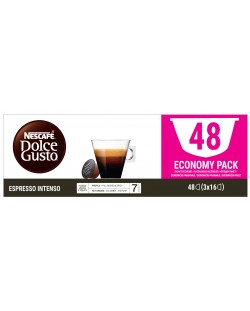 Кафе капсули NESCAFE Dolce Gusto - Espresso Intenso Economy pack, 48 напитки